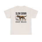Slow Down Enjoy Walks Gordon Setter T-Shirt