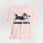 Airborne Briefly Corgi T-Shirt