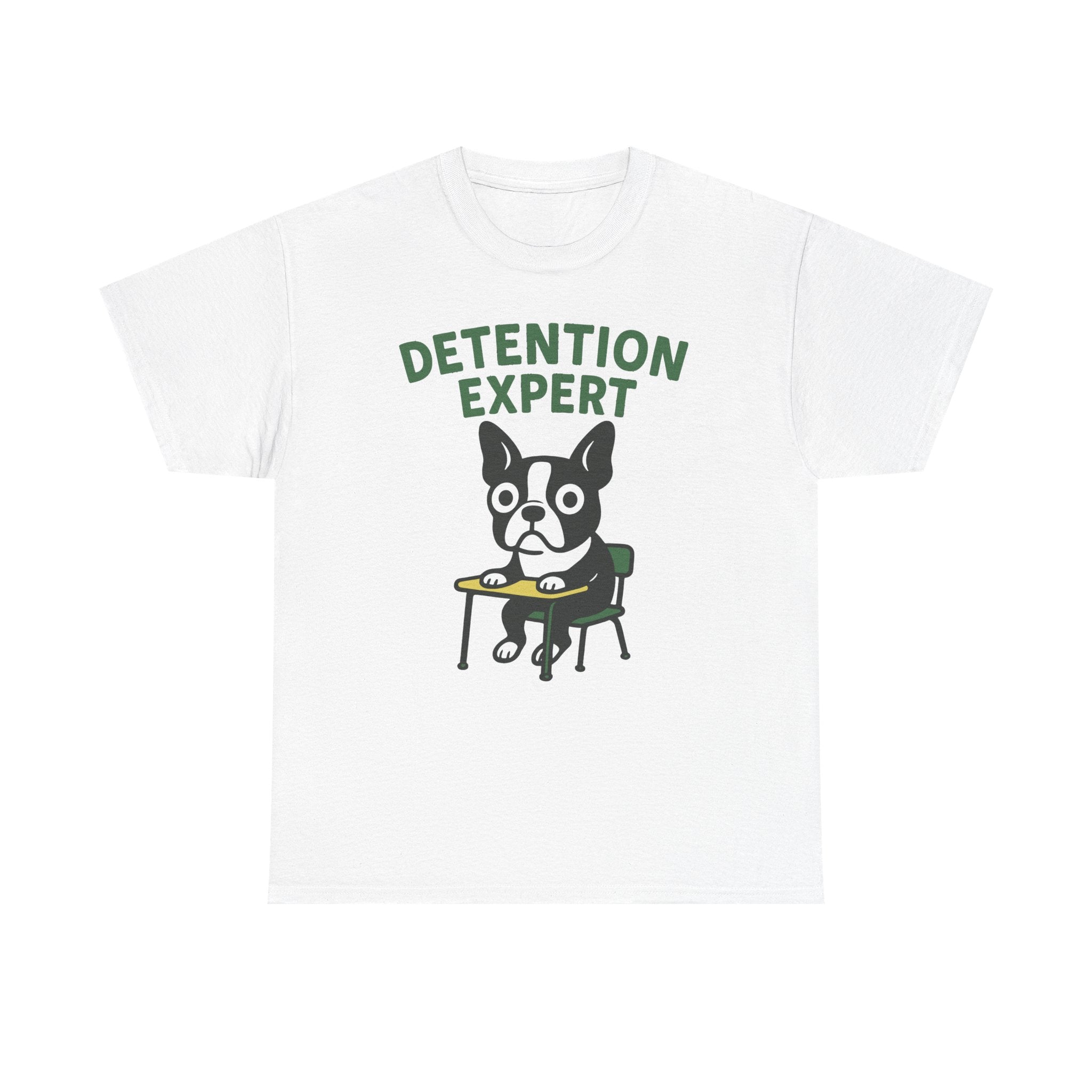 Boston Terrier Detention Expert Tee