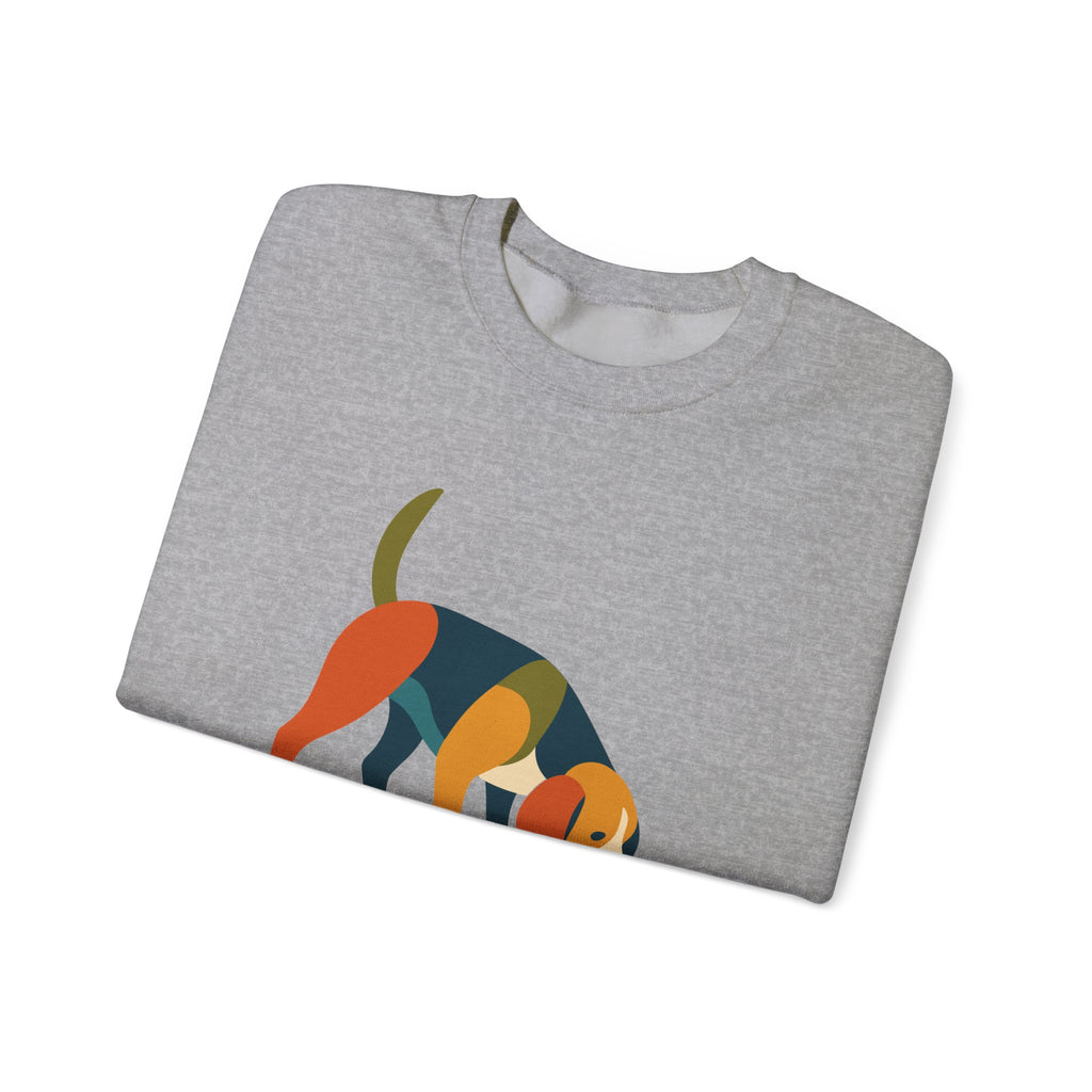 Feral Little Creature Sniffing Beagle Sweatshirt