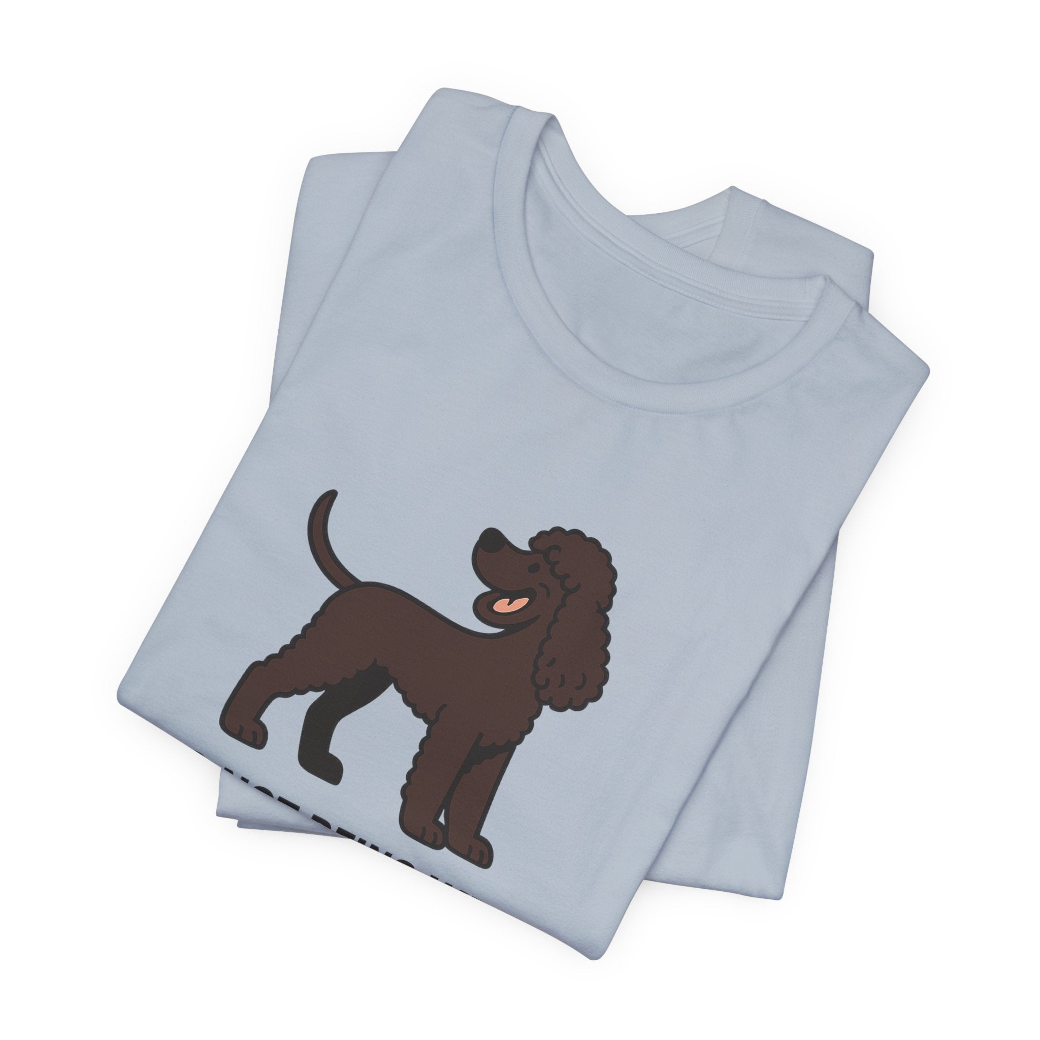 Irish Water Spaniel He's A Comedian Tee