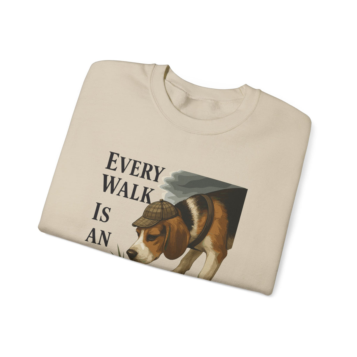 Every Walk Is An Investigation Beagle Sweatshirt