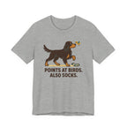 Gordon Points at Birds Also Socks Tee