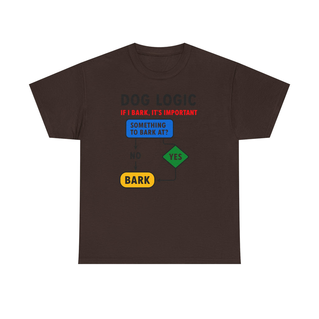 Dog Logic Flowchart T-Shirt