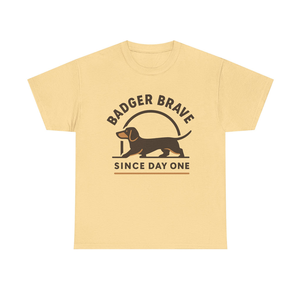 Badger Brave Dachshund T-Shirt
