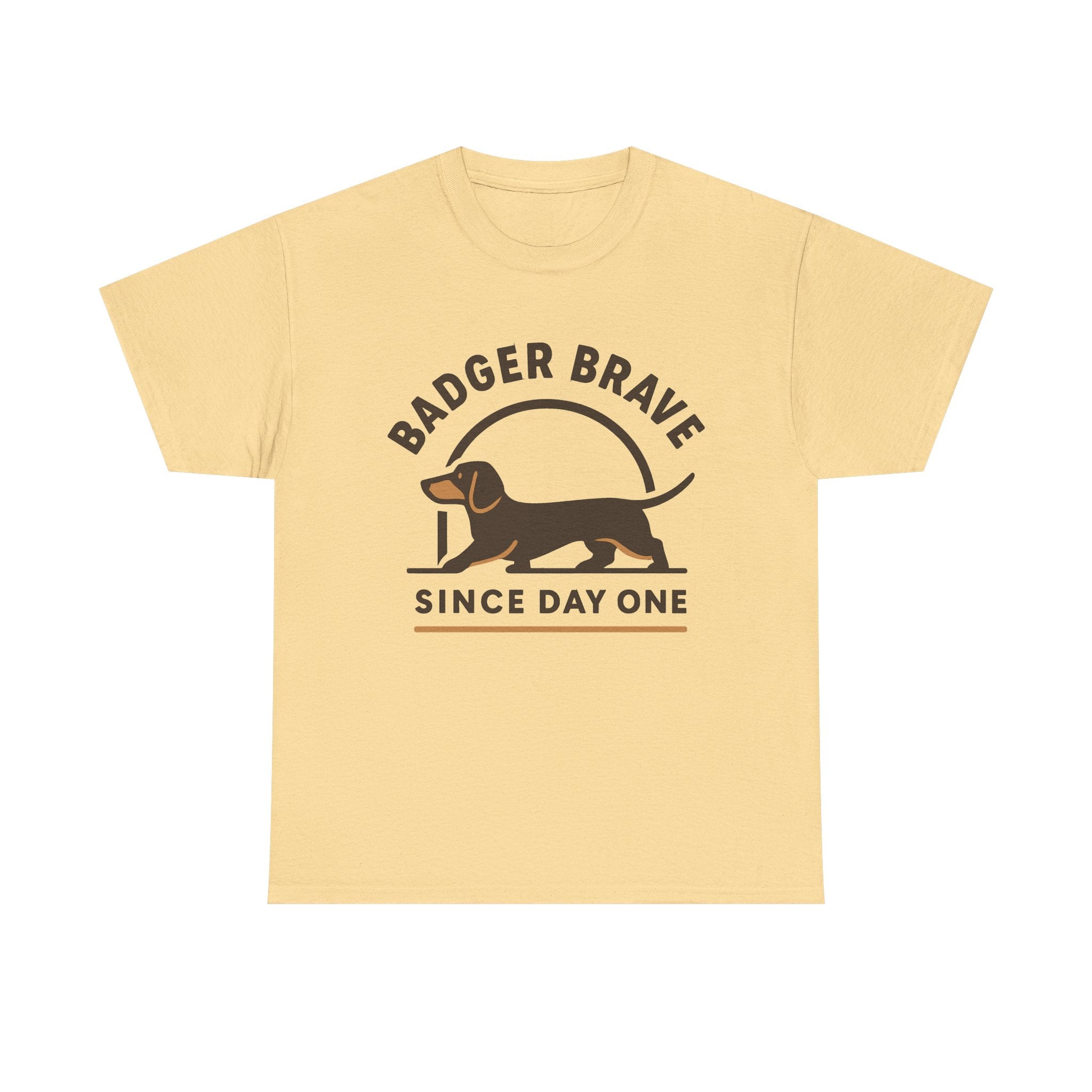 Badger Brave Dachshund T-Shirt