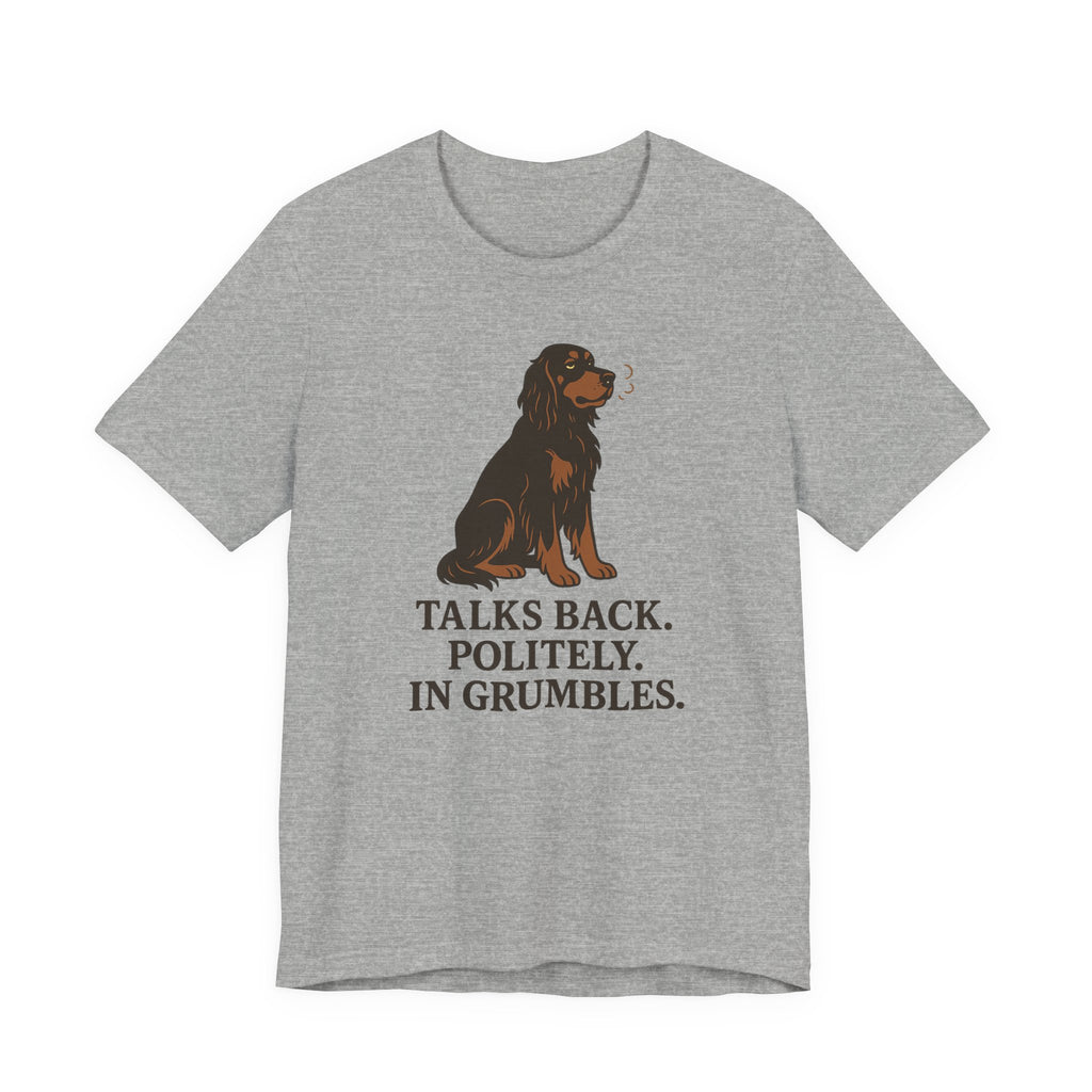 Gordon Talks Back in Grumbles Tee