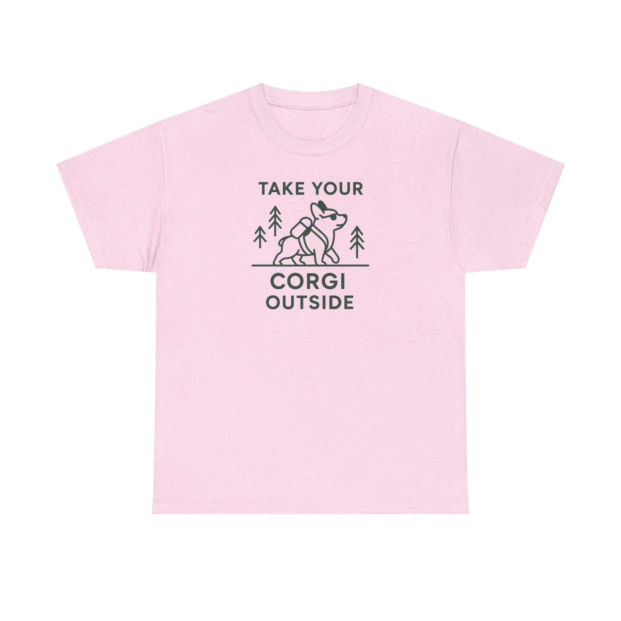 Take Your Corgi Outside Hiking Adventure Dog T-Shirt