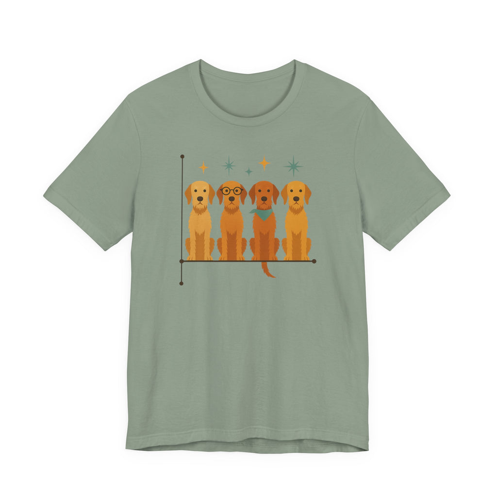 Mid-Century Wirehaired Vizsla Tee