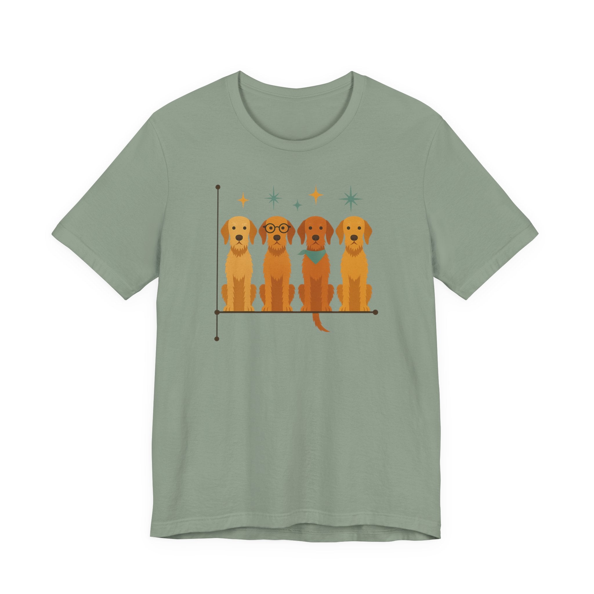 Mid-Century Wirehaired Vizsla Tee