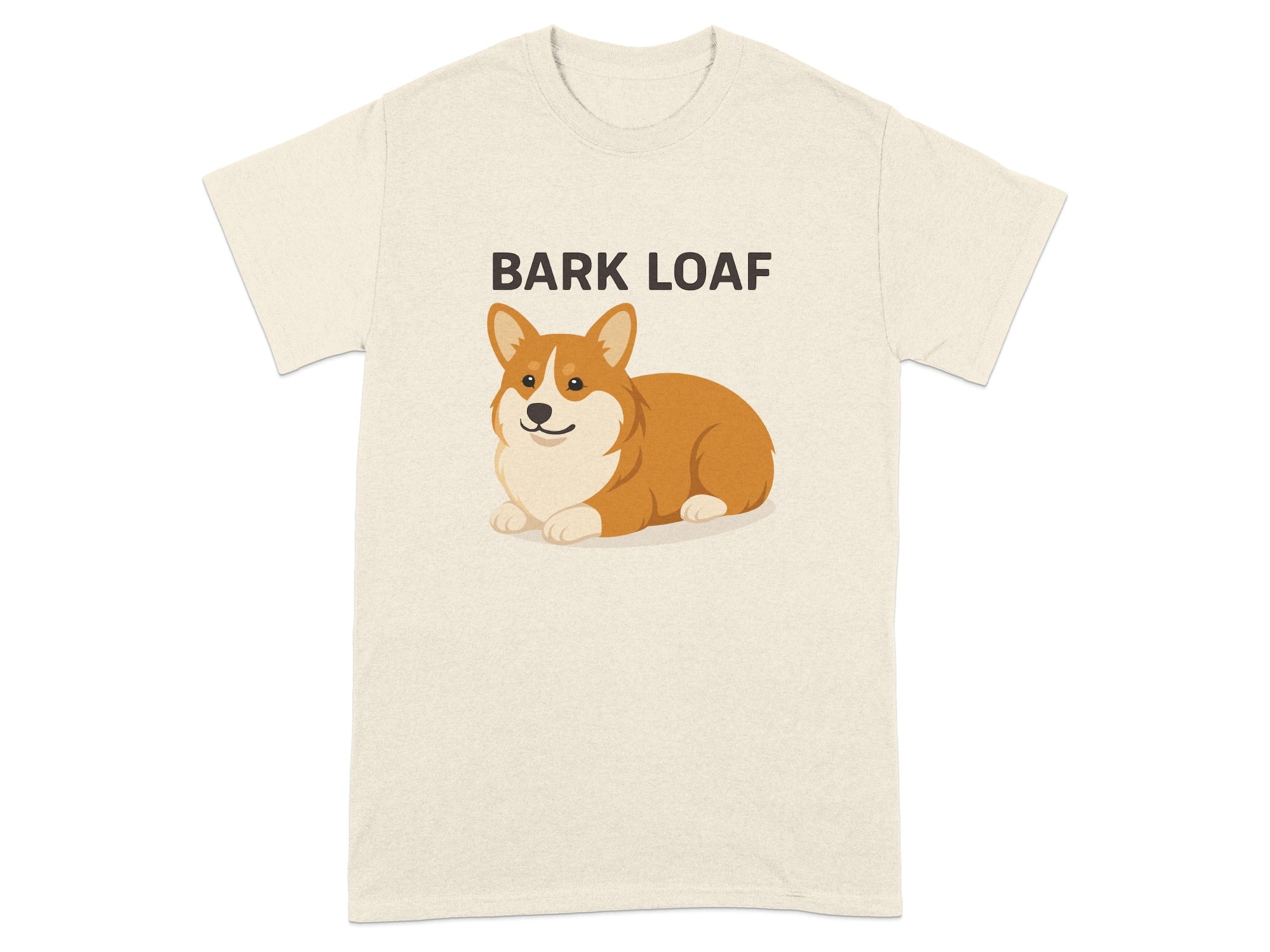 Bark Loaf Funny Corgi Graphic T-shirt