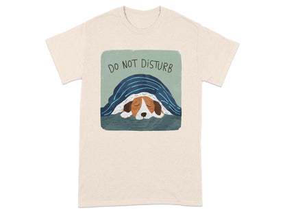 Do Not Disturb Sleeping Dog Graphic T-shirt product type