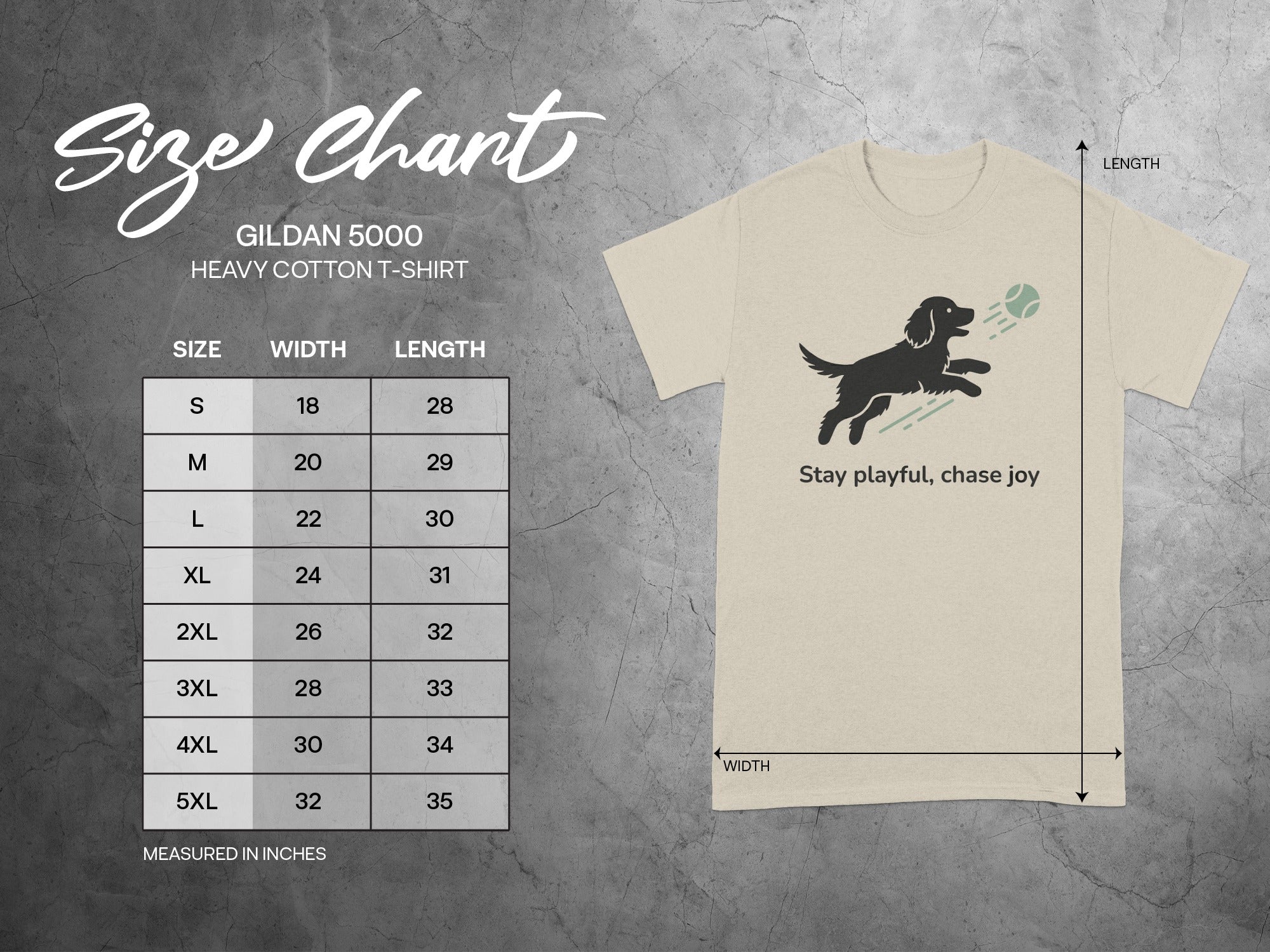 Stay playful chase joy dog graphic t-shirt product