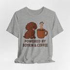 Boykin Spaniel Powered by Boykin & Coffee Tee
