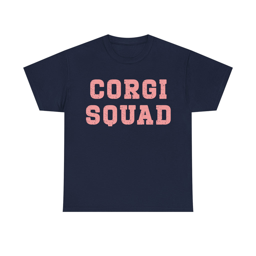 Weathered text image "Corgi Squad" T-shirt