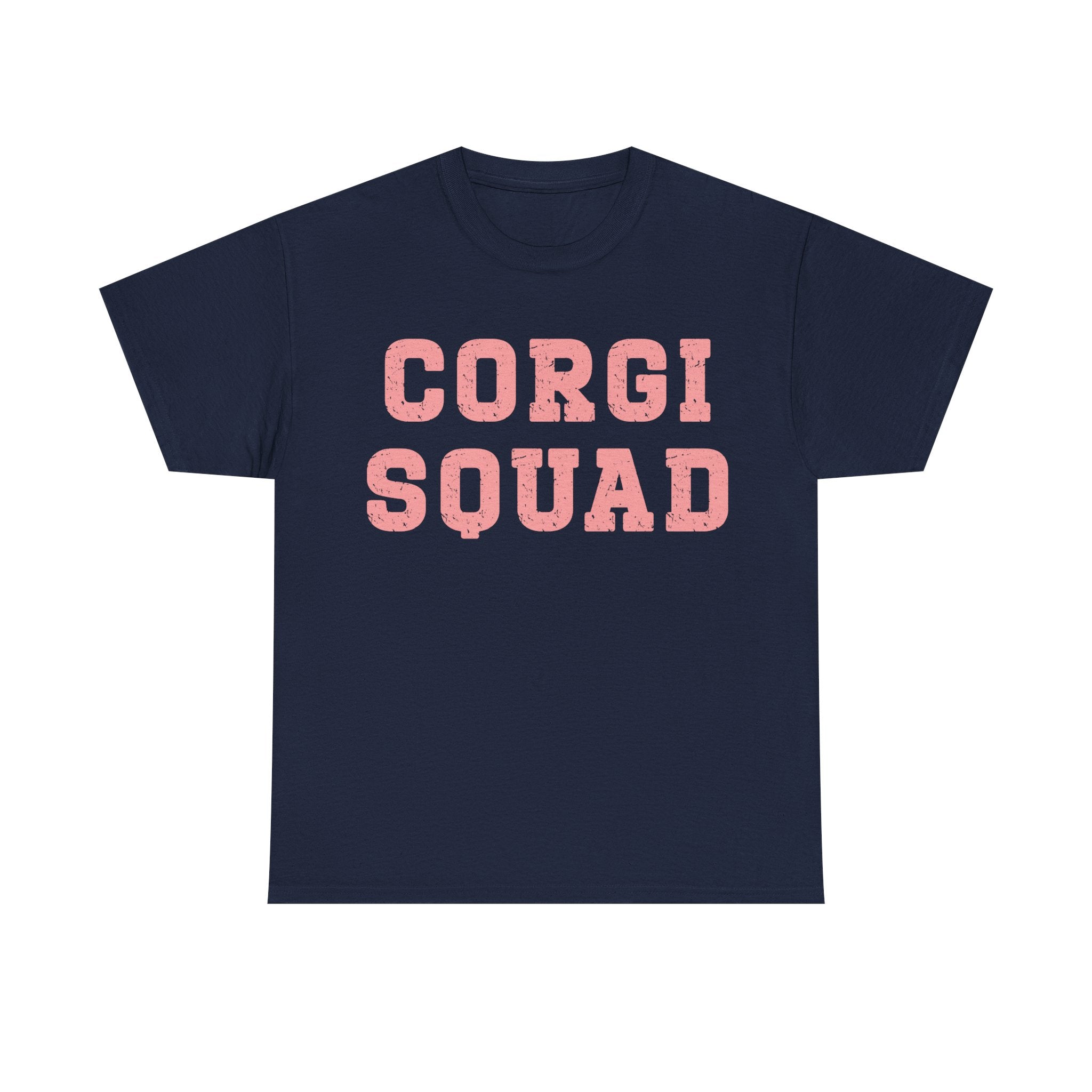Weathered text image "Corgi Squad" T-shirt