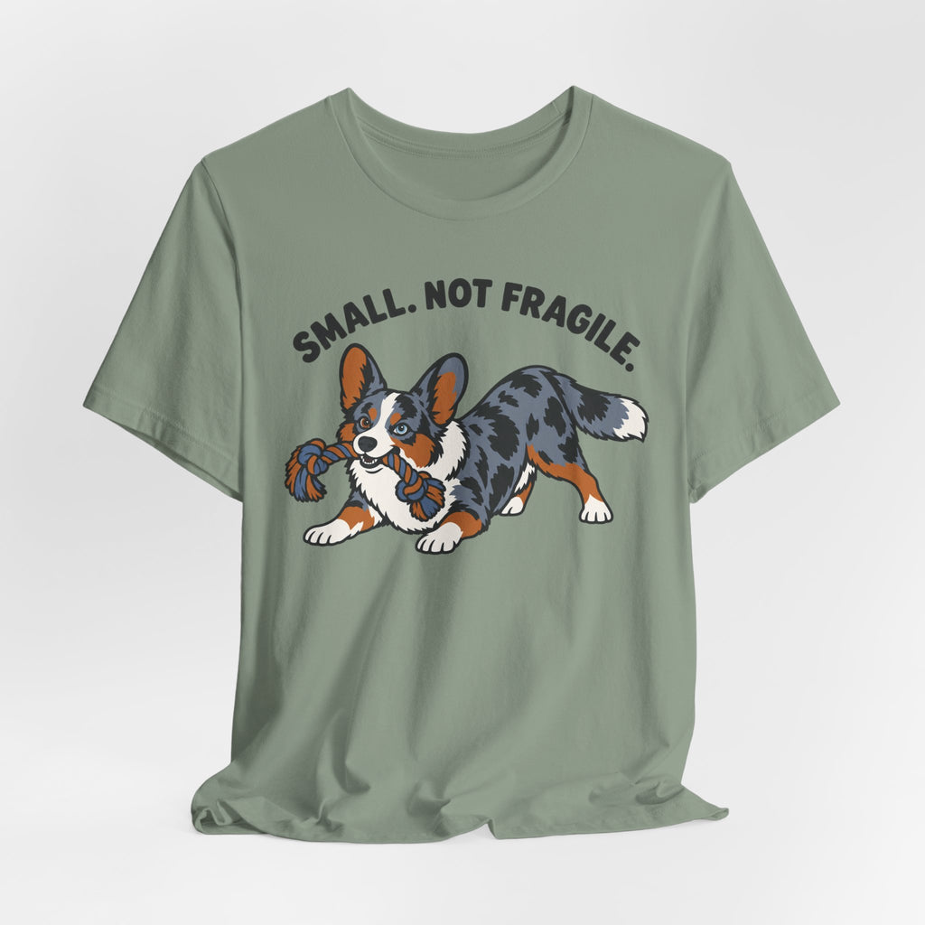 Small Not Fragile Corgi T-Shirt