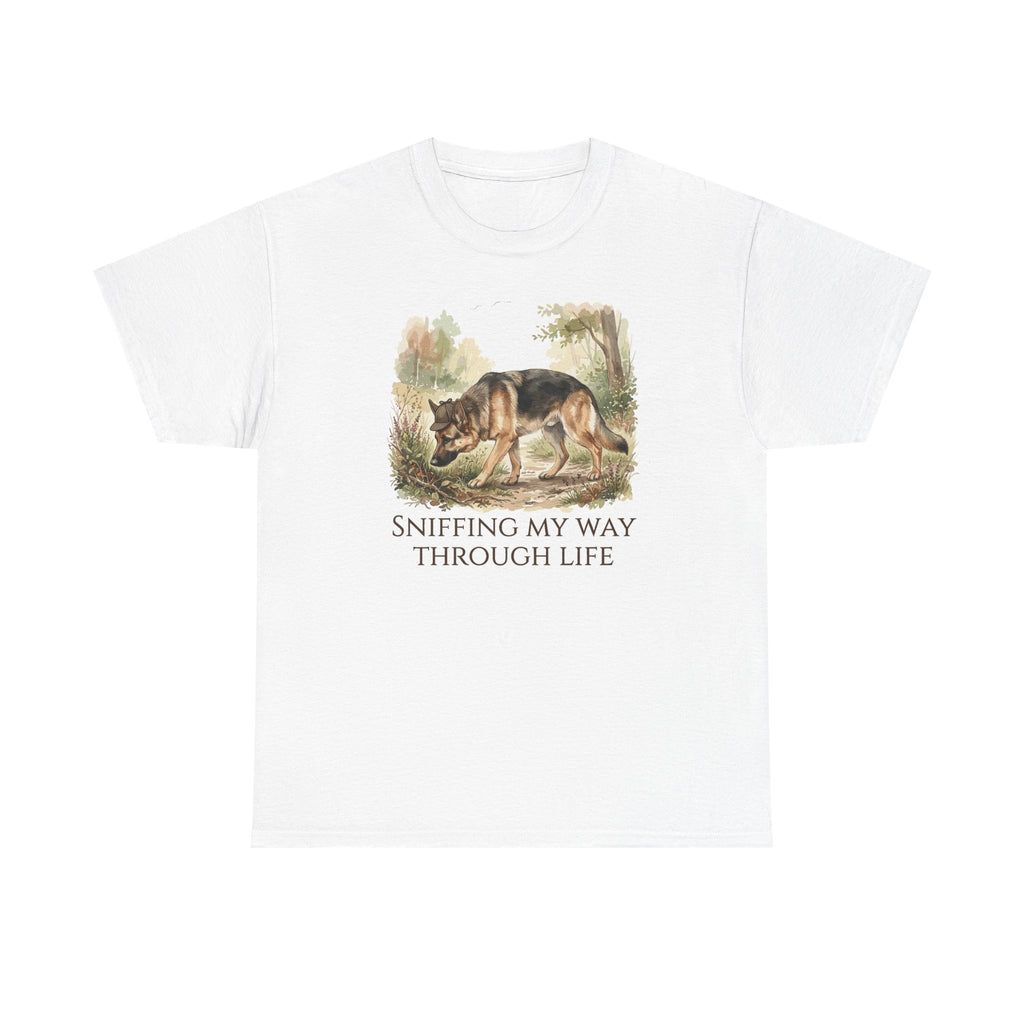 Woodland Wanderer German Shepherd T-Shirt