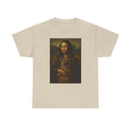 Mona Lisa German Shepherd Dog Friendship Artwork T-Shirt