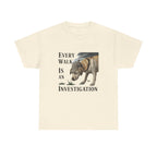 Every Walk Is an Investigation Yellow Labrador T-Shirts