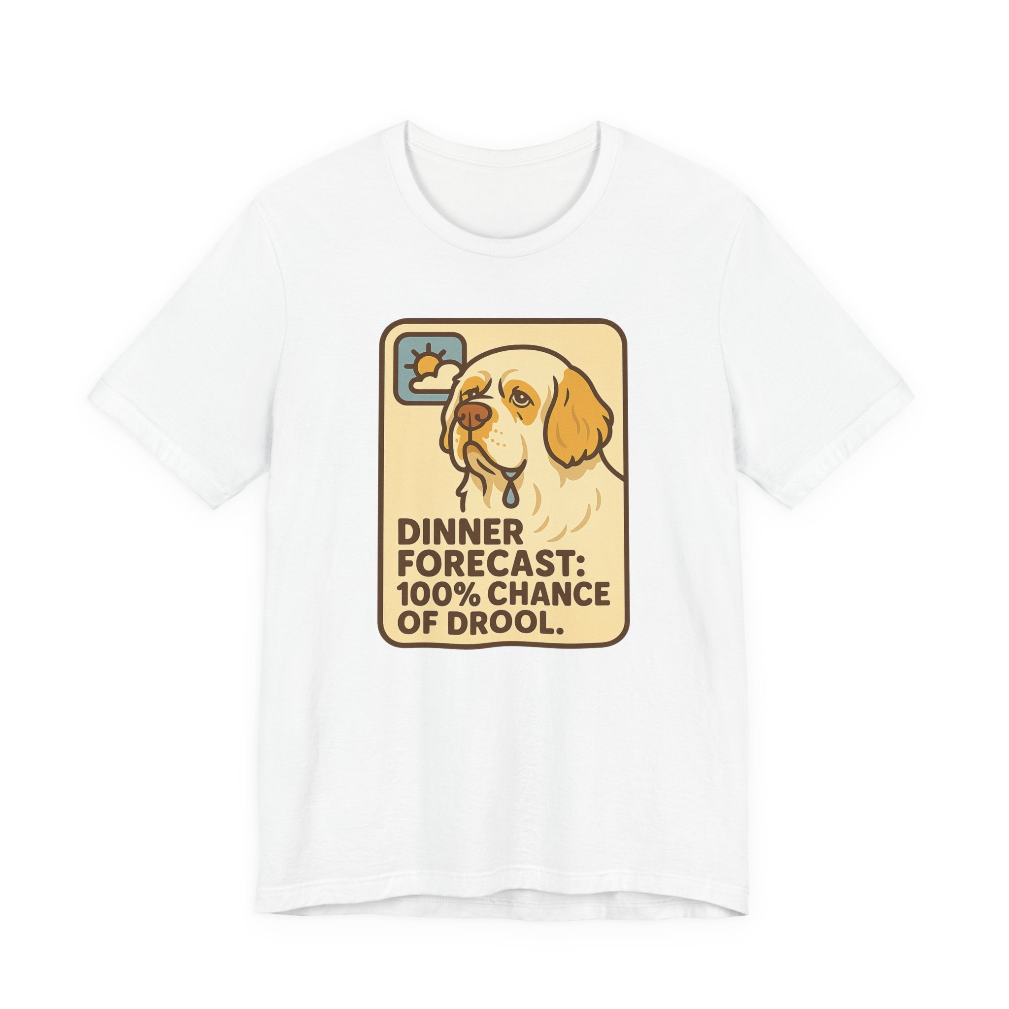 Clumber Dinner Forecast Tee