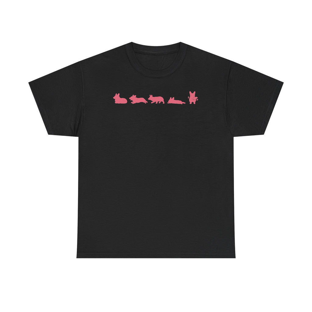 Whimsical Corgi Silhouettes t-shirt