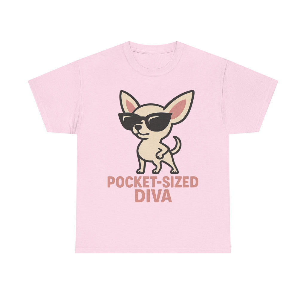 Chihuahua Pocket Sized Diva Tee