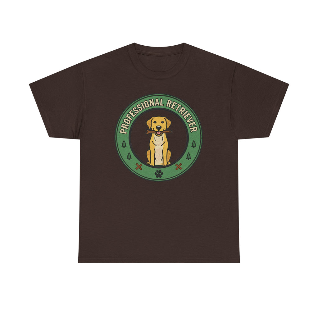 Funny Professional Retriever Yellow Labrador T-Shirt