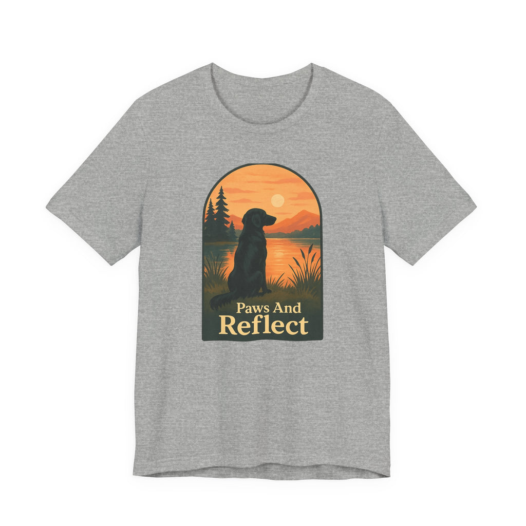 Flat-Coat Paws and Reflect Tee