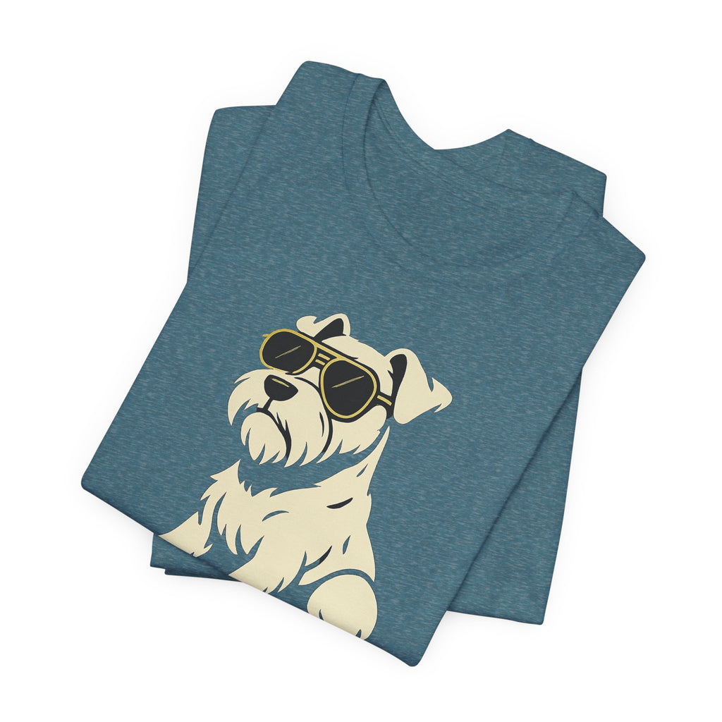Too Cool for Obedience School Schnauzer T-Shirt