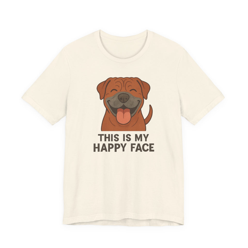 Cane Corso This Is My Happy Face t-shirt, view 4
