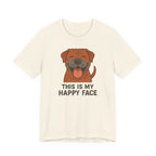 Cane Corso This Is My Happy Face t-shirt, view 4