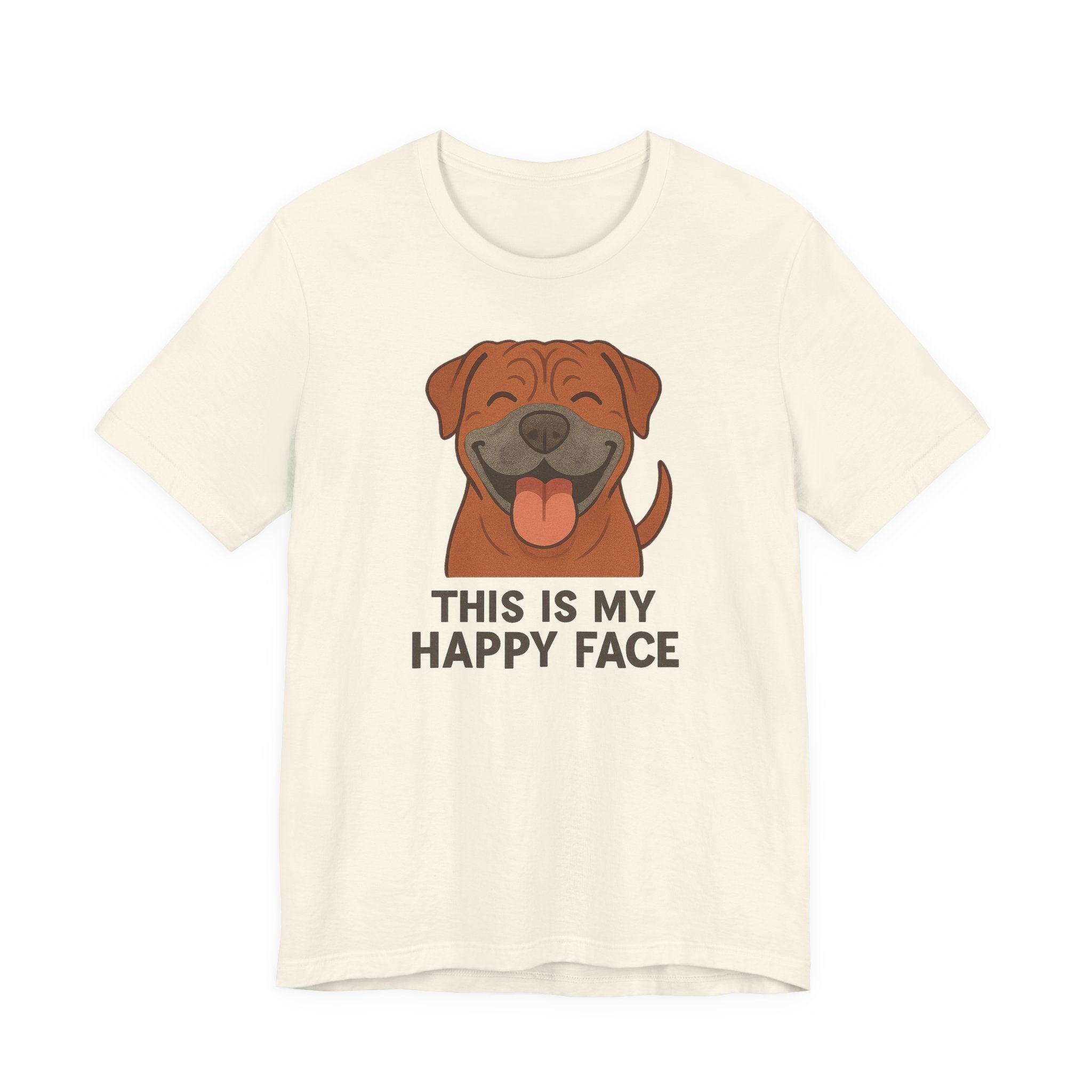 Cane Corso This Is My Happy Face t-shirt, view 4