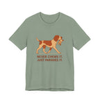 Bracco Italiano Never Chews It Tee