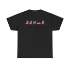 Whimsical Pug Poses T-Shirt