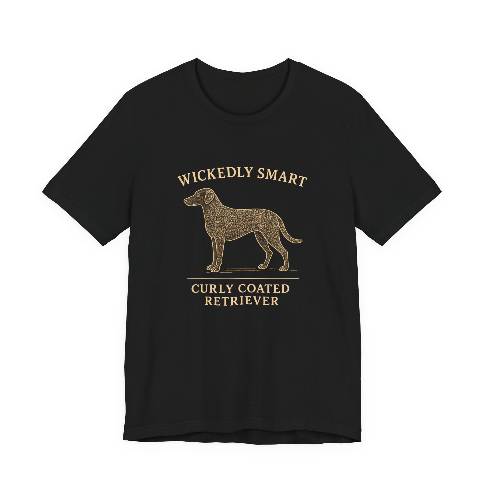 Curly-Coated Retriever Wickedly Smart Tee