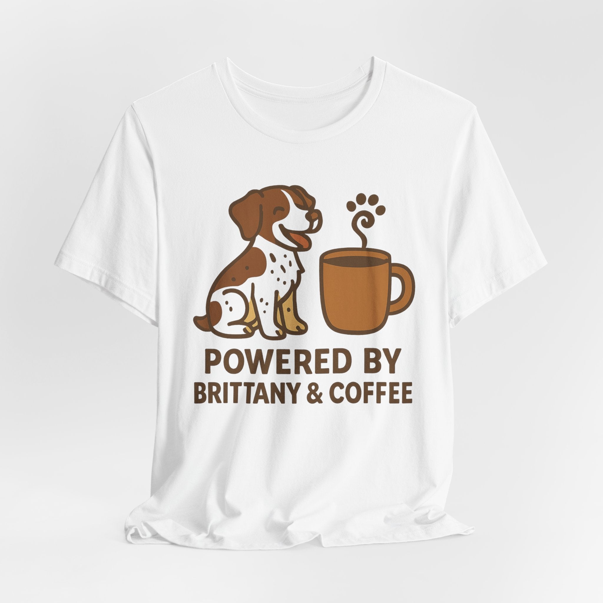 Powered By Brittany and Coffee Tee
