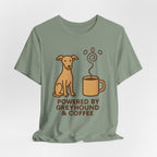 Powered by Greyhound & Coffee Tee