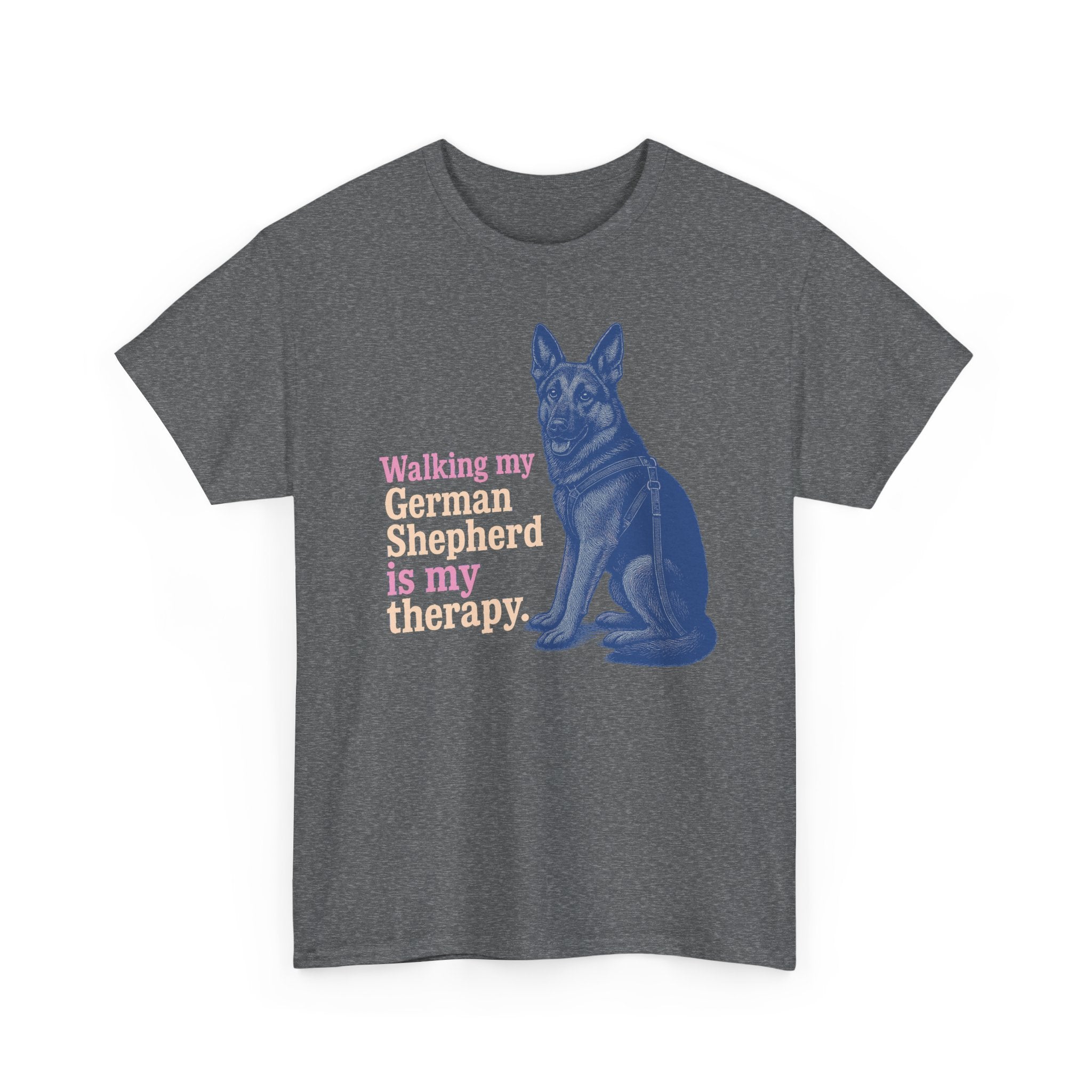 German Shepherd Zen Walker T-shirt