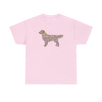 Golden Retriever Typographic Art T-Shirt