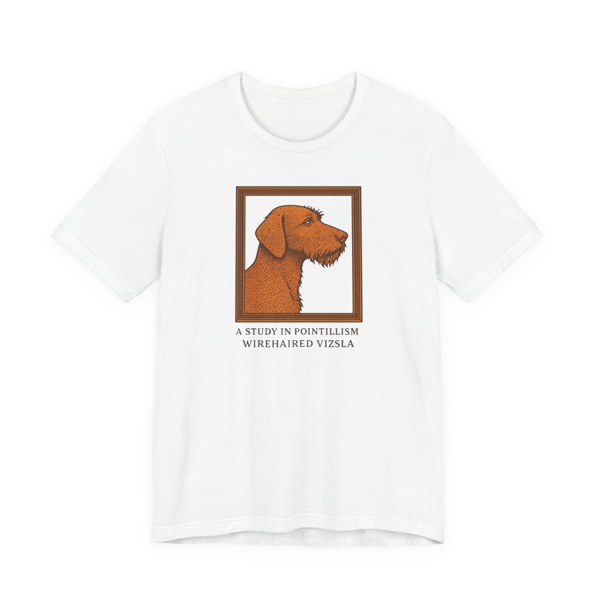 Wirehaired Vizsla A Study in Pointillism Tee