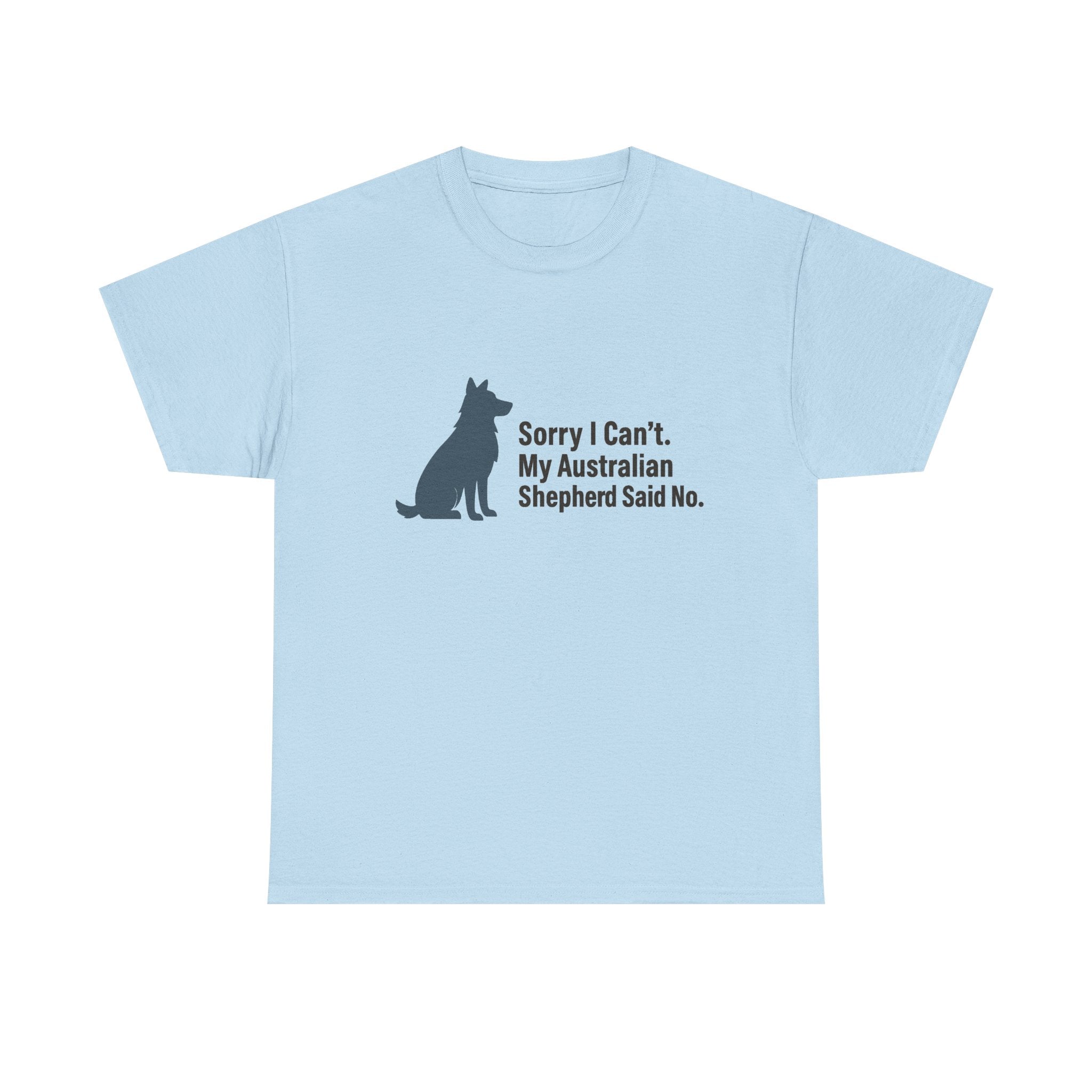 Aussie Said No. Humorous Graphic T-Shirt