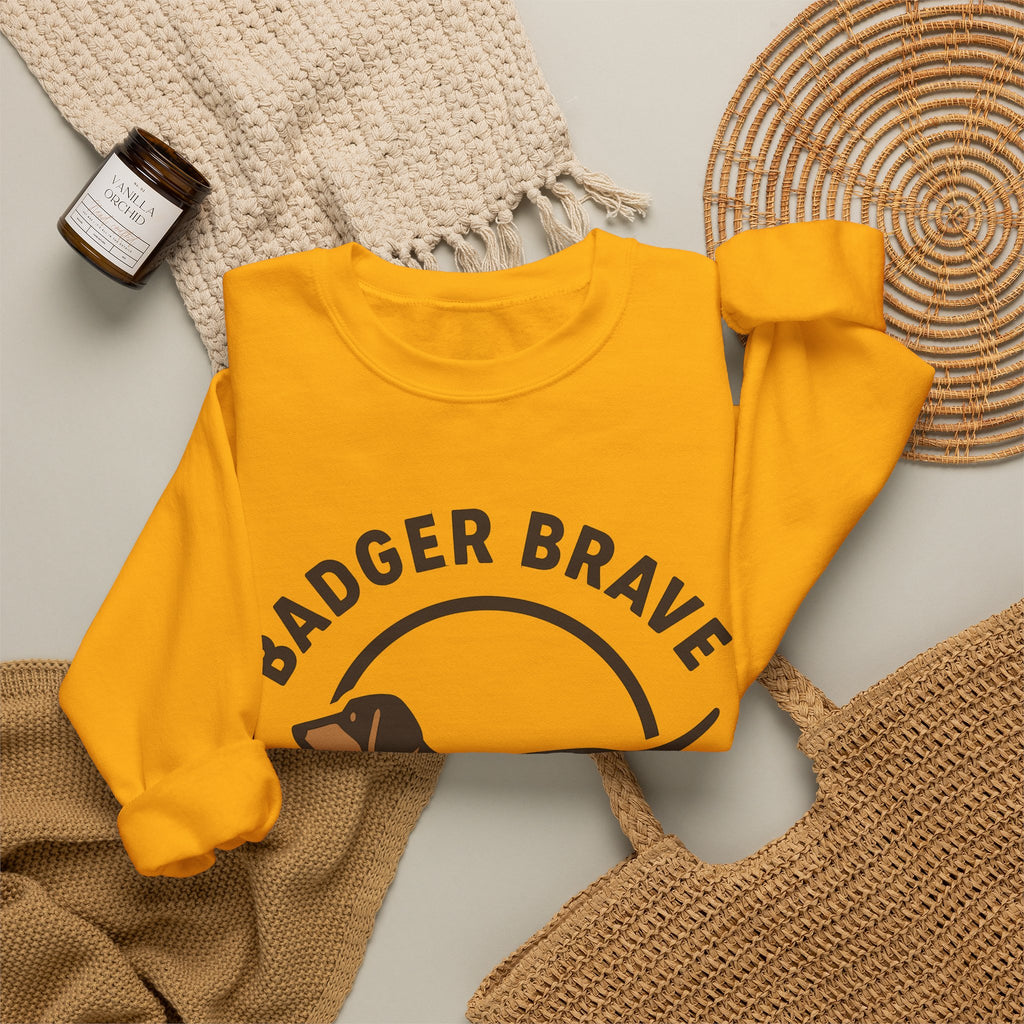 Badger Brave Dachshund Sweatshirt