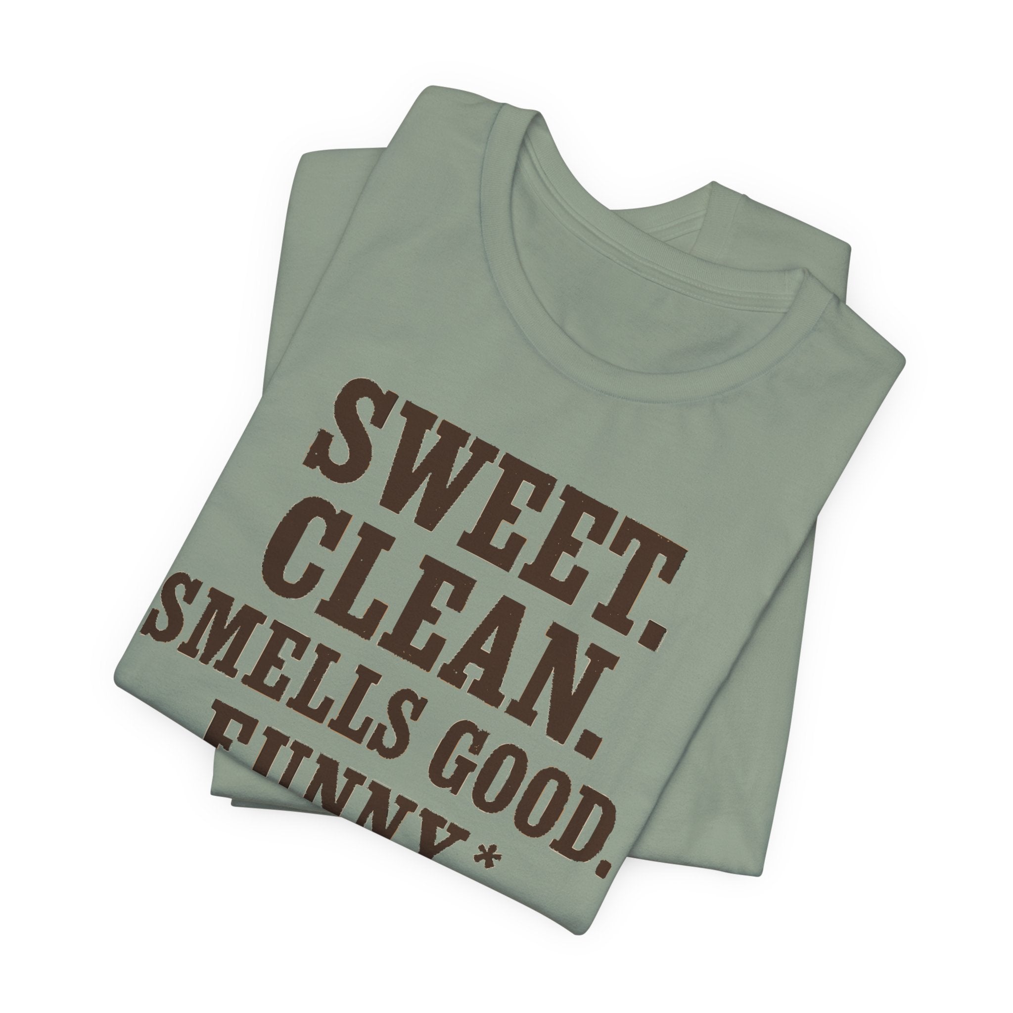 Greyhound Sweet Clean Smells Good Funny Tee