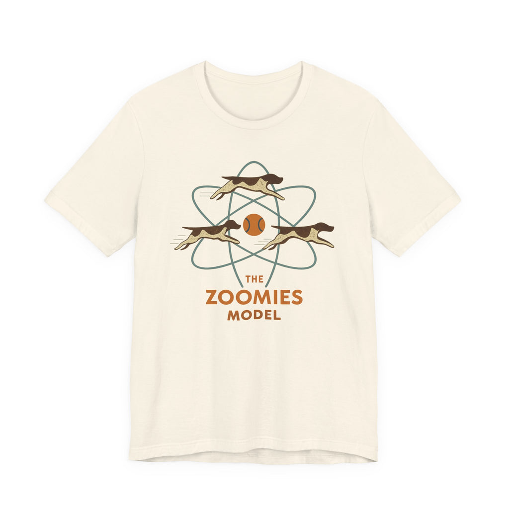 German Shorthaired Pointer Zoomies Atomic Model Tee
