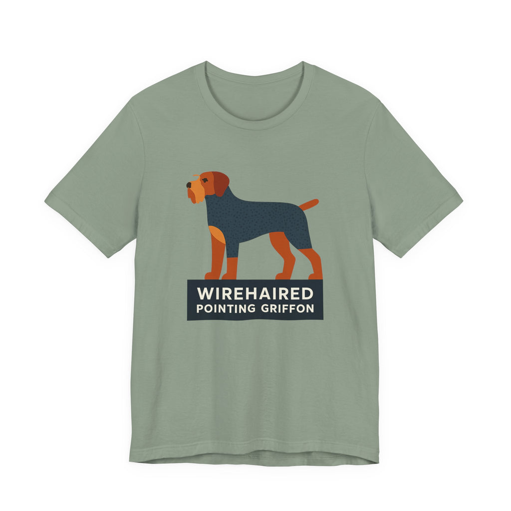 Wirehaired Pointing Griffon Silhouette Tee