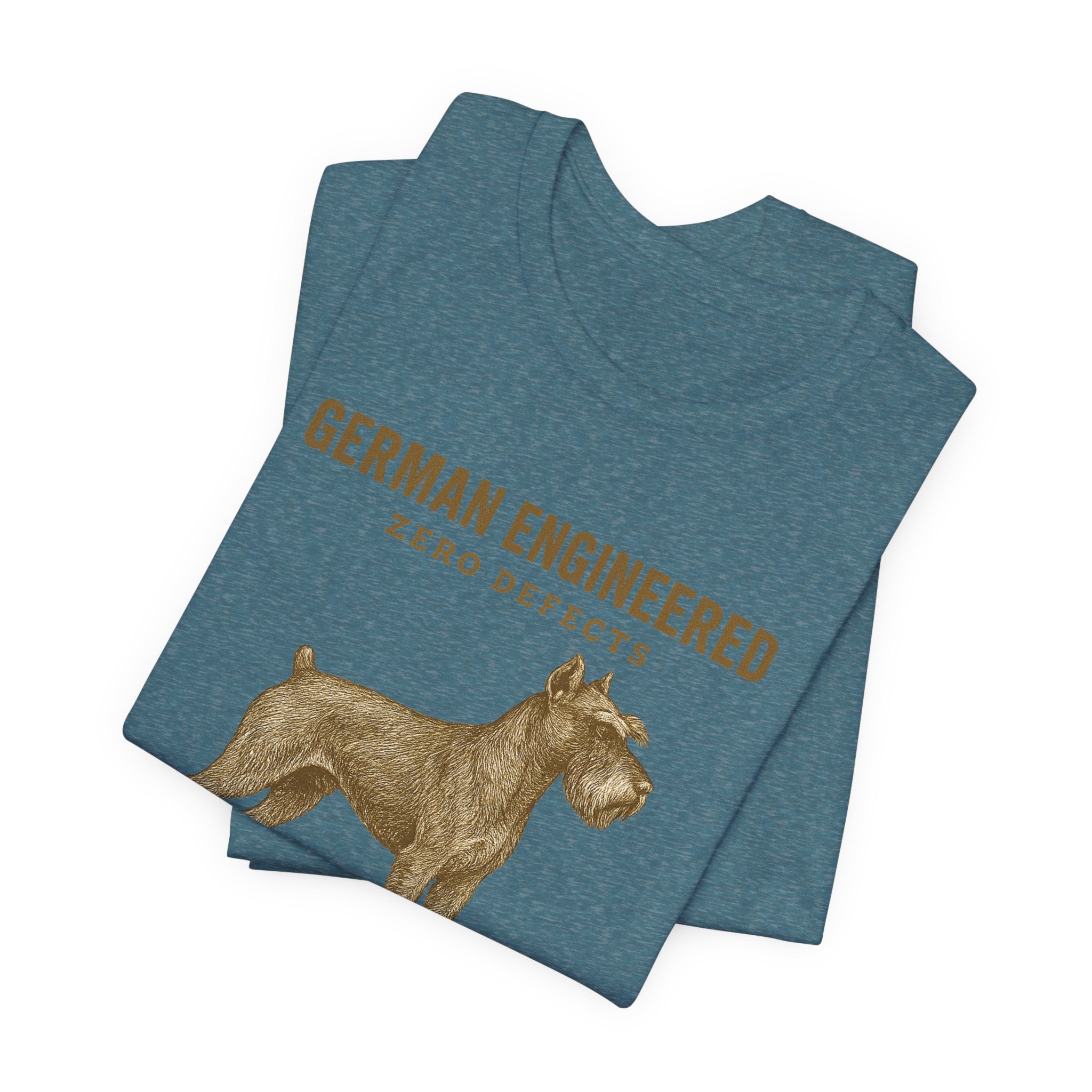 German Engineered Zero Defects Schnauzer T-Shirt