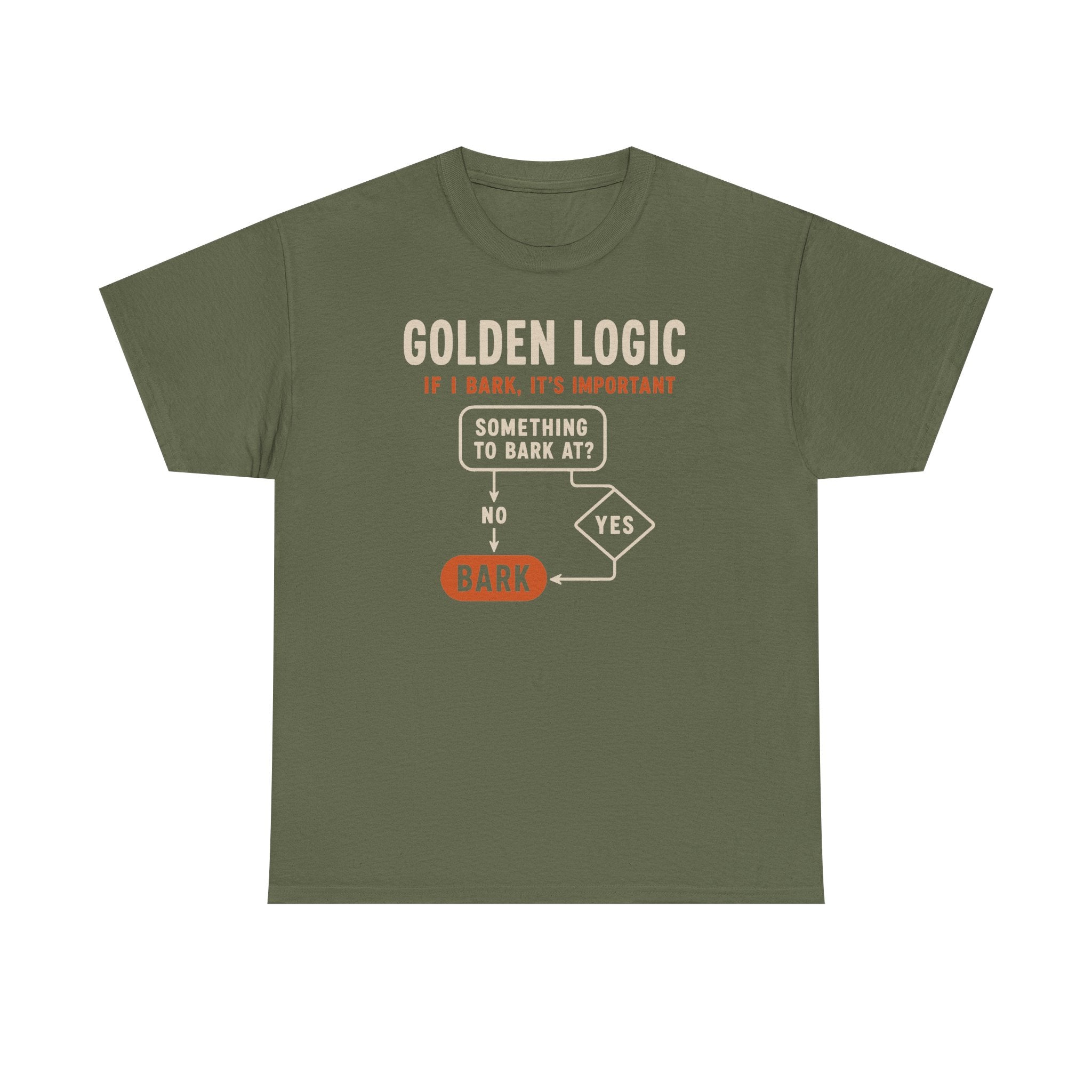 Golden Logic: The Bark Protocol T-shirt