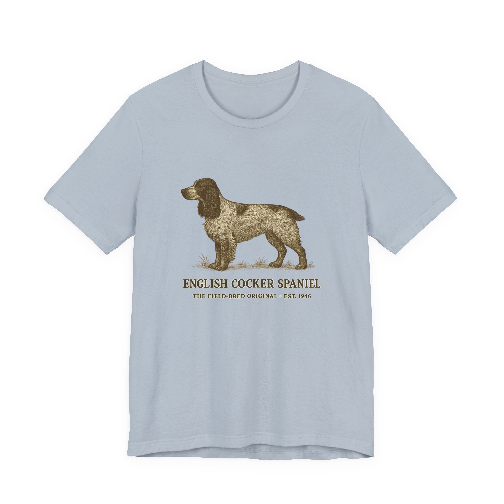 English Cocker Spaniel Field Guide Tee