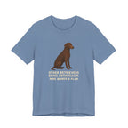 Curly-Coated Retriever Mine Brings A Plan Tee